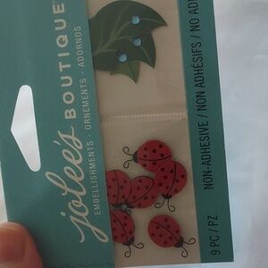 JOLEE'S Boutique Embellishments non adhesive 9pc new
